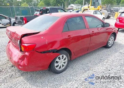 2010 Toyota Corolla Le z USA, uszkodzony, nr VIN 2T1BU4EE4AC417508